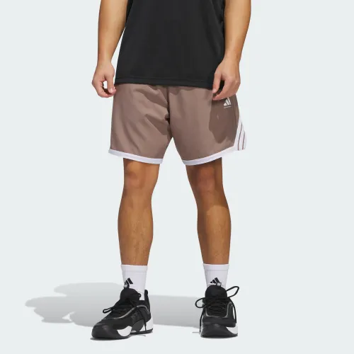 adidas After SS25 Basketball Shorts Men's for Brown