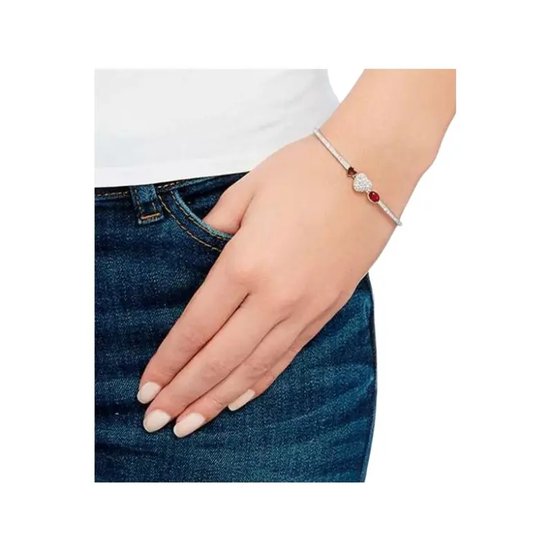 Swarovski Rhodium-Plated Bracelets Women's White-1