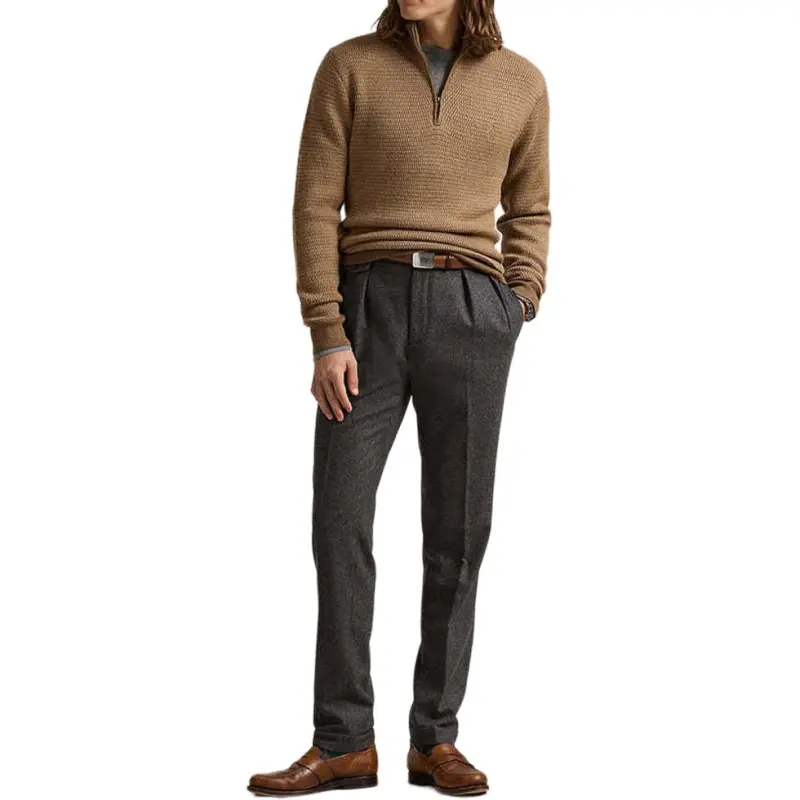 Polo Ralph Lauren FW24 Sweater Men's Camel-1