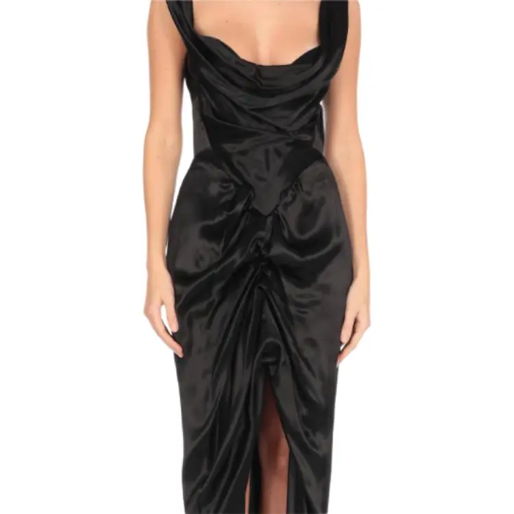 Vivienne Westwood Cowl Neck Sleeveless Dress-4