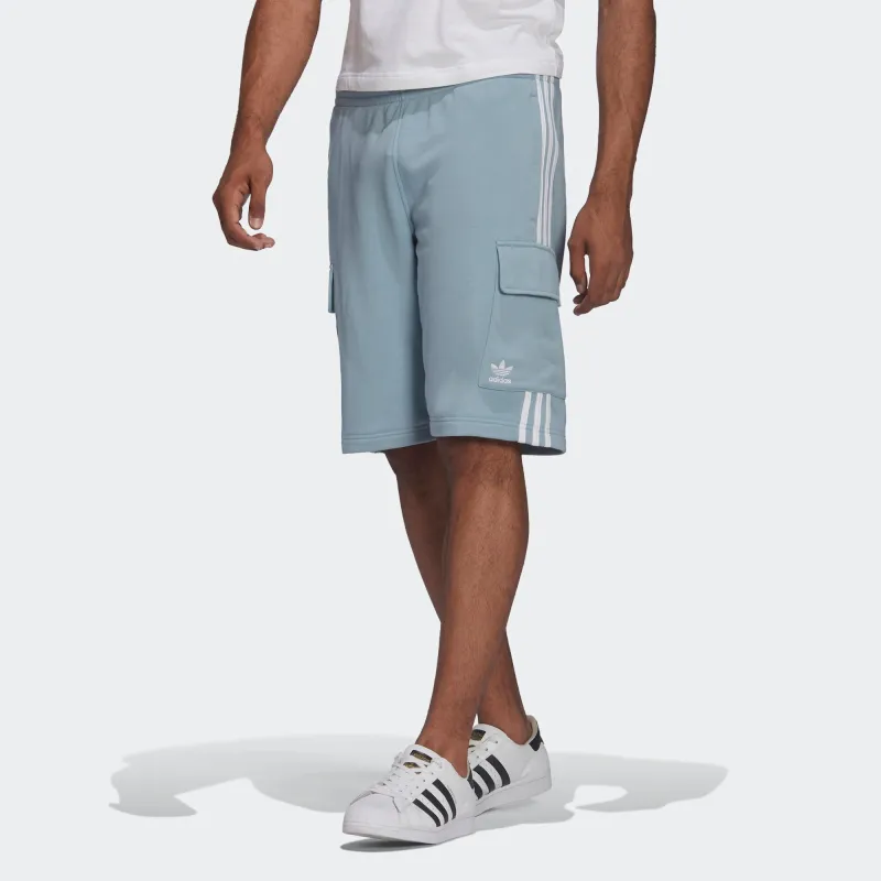 Adidas Originals Adicolor Classics 3 Stripes Cargo Shorts-3