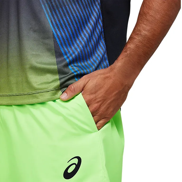 Asics MATCH 7 Casual Shorts Men's Green-4