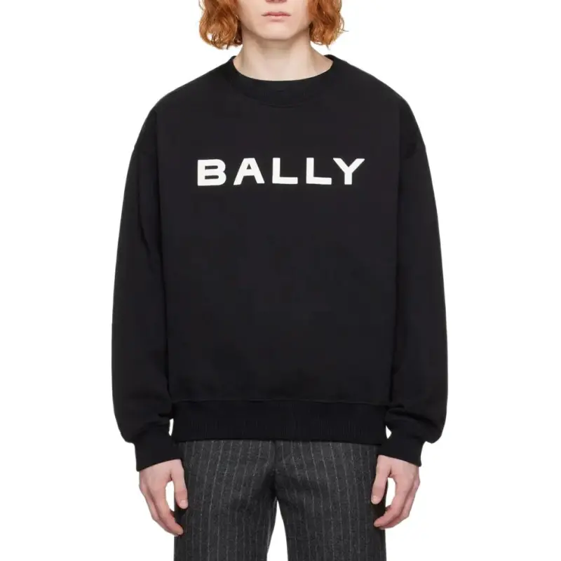 BALLY SS24 Knitwear Men's Black-3