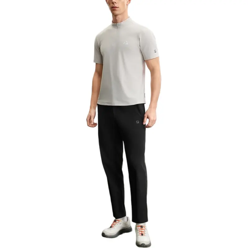 FILA SS25 Casual Pants Men's Pitch Black BK-4