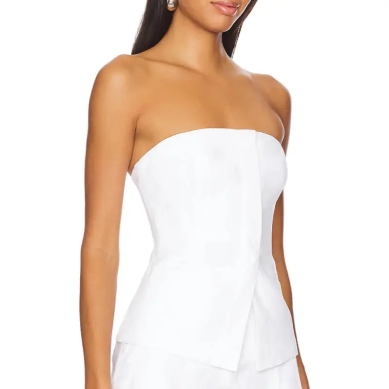 A.L.C. Strapless Top Women's White-2