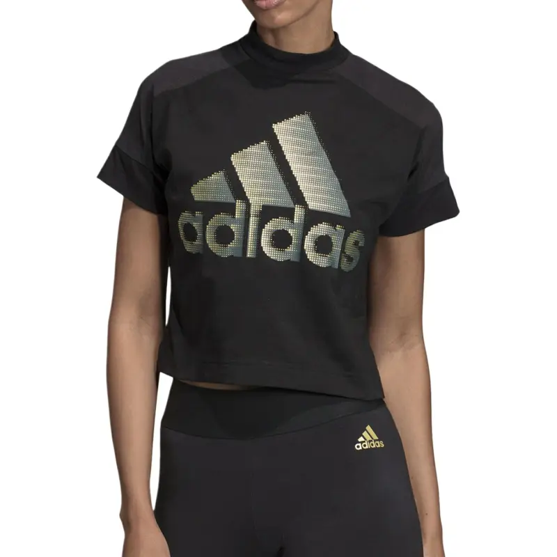 Adidas Sportlife Crop Top Women's Black-1