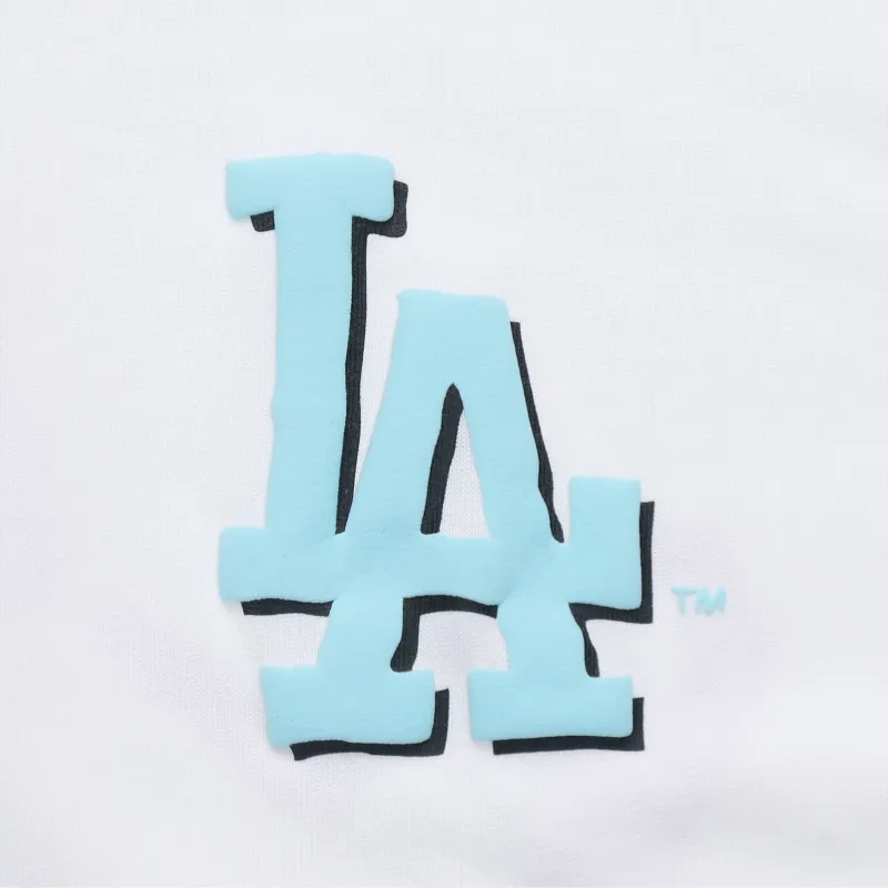 MLB Los Angeles Dodgers T Shirt Unisex White-3