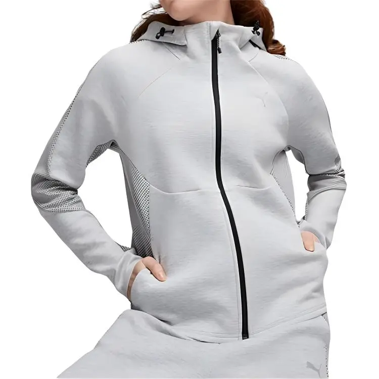 PUMA Jackets & Coats Women's Gray-3