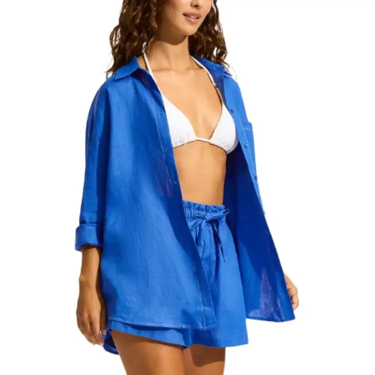 SEAFOLLY Shirt Women's Sky Blue-1