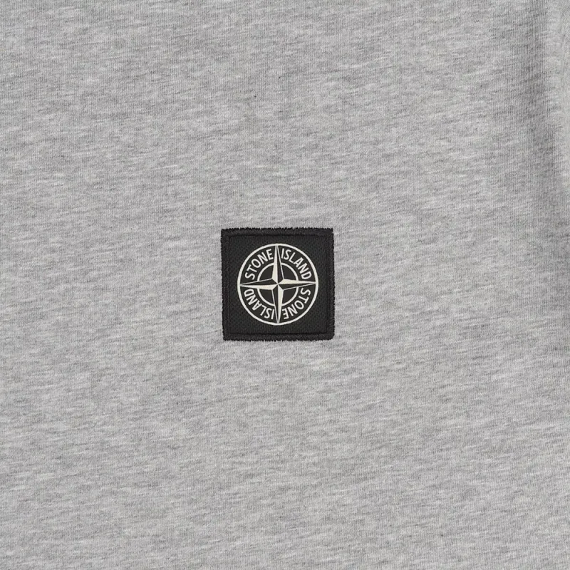 STONE ISLAND Logo Patch Crewneck T Shirt-2