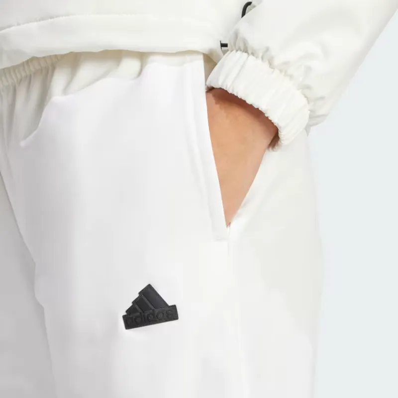 Adidas CITY ESCAPE CITY ESCAPE TRACKSUIT BOTTOMS Knitted Sports Pants Women's White-5