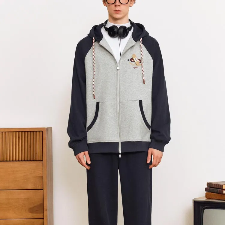 Bosieagender Sweatshirt Unisex Navy Blue-2