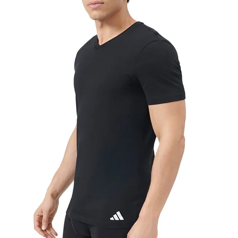 Adidas T Shirt Men's 3 Pack 3 Pack Black-4