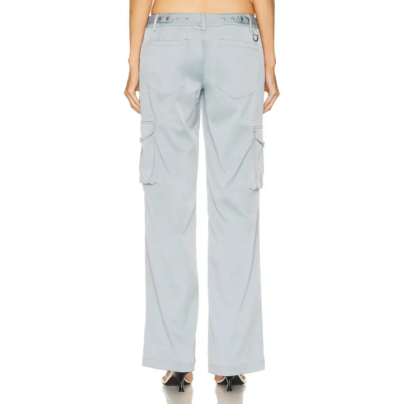 Miaou Cargo Pants Women's Blue-1