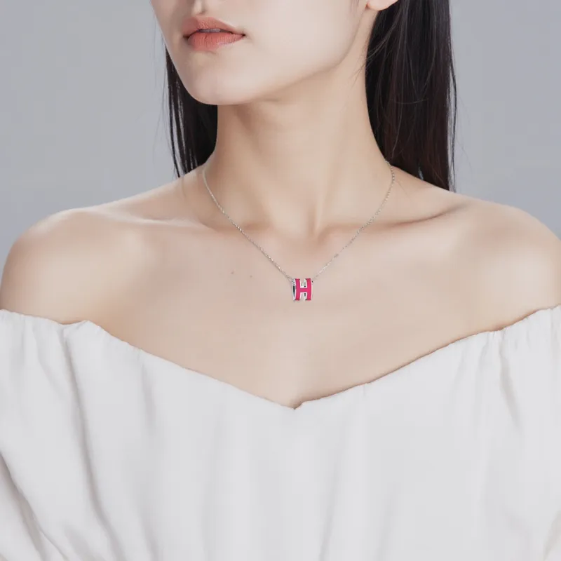 HERMES Pop H Necklace Collection Metal Necklaces Women's-2