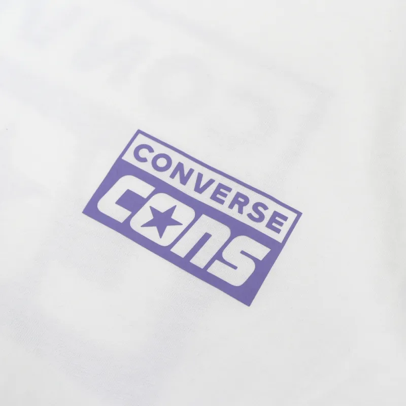 Converse CONS TEE T Shirt Men's White-4