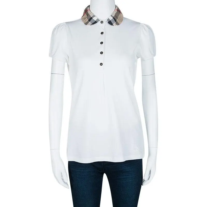 Burberry Regular T Shirt Women's White-2