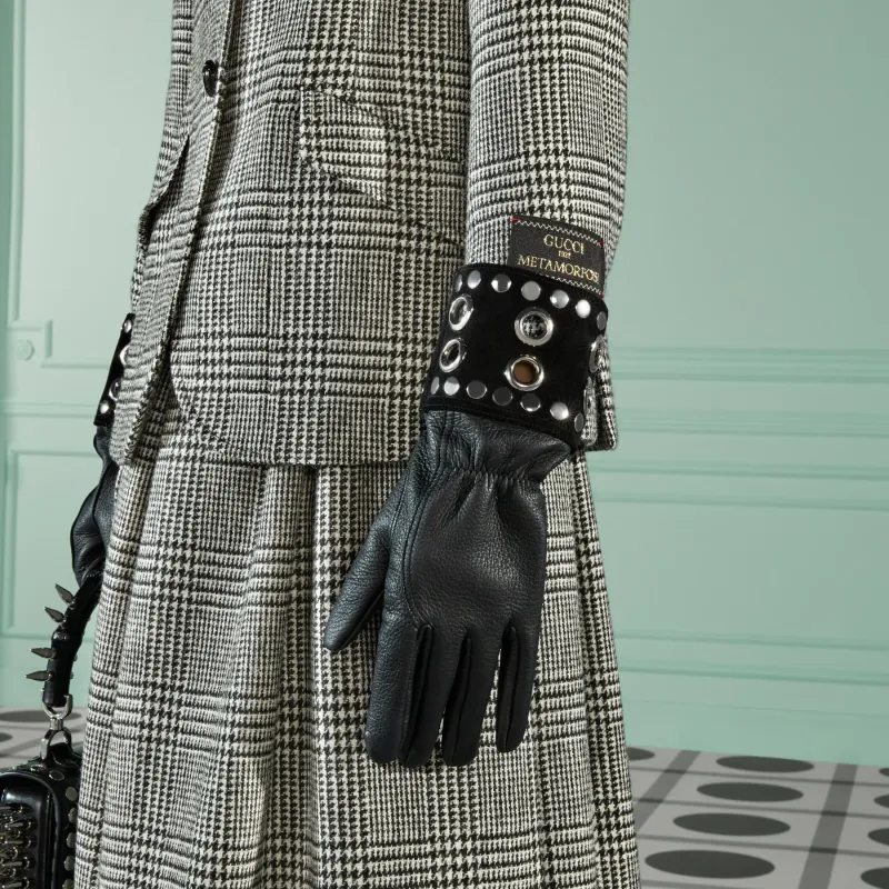 GUCCI Prince Of Wales Check Jacket-4