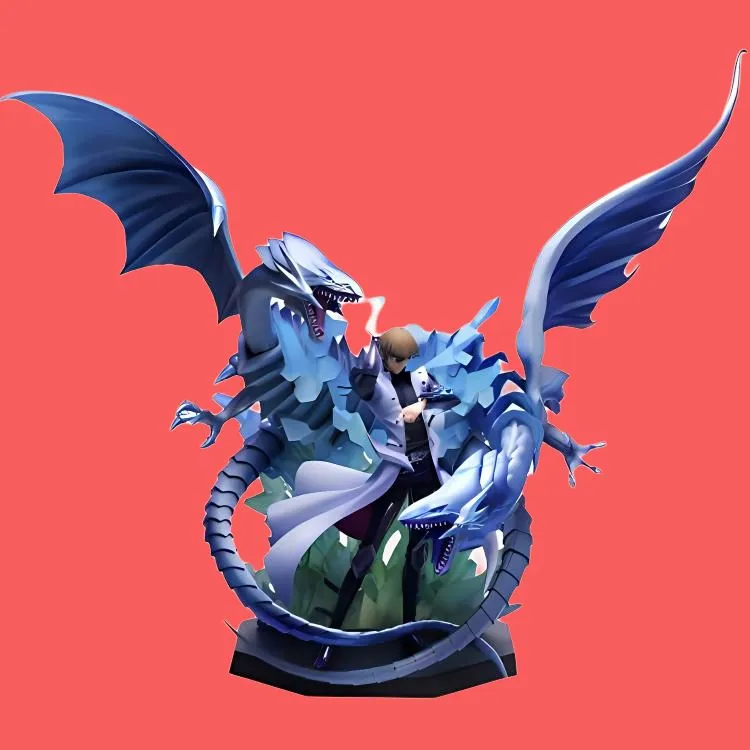 MegaHouse Seto Kaiba V.S. Collection Yu Gi Oh! The Dark Side Of Scale Figures-2