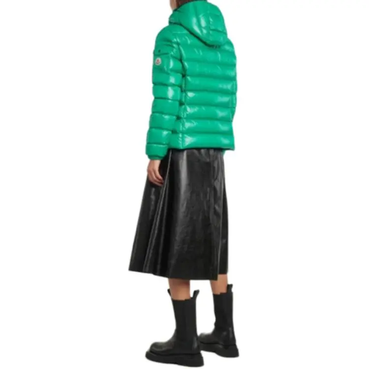 Moncler Women's Bady Short Down Jacket Jungle Green-3