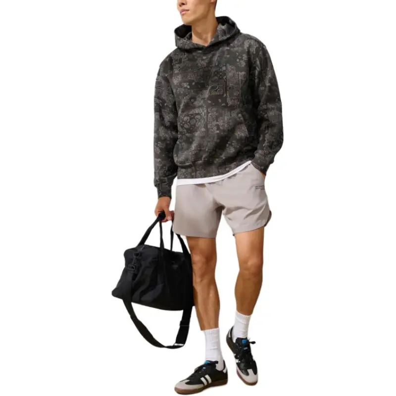 AF Sweatshirt Men's Gray Pattern-4