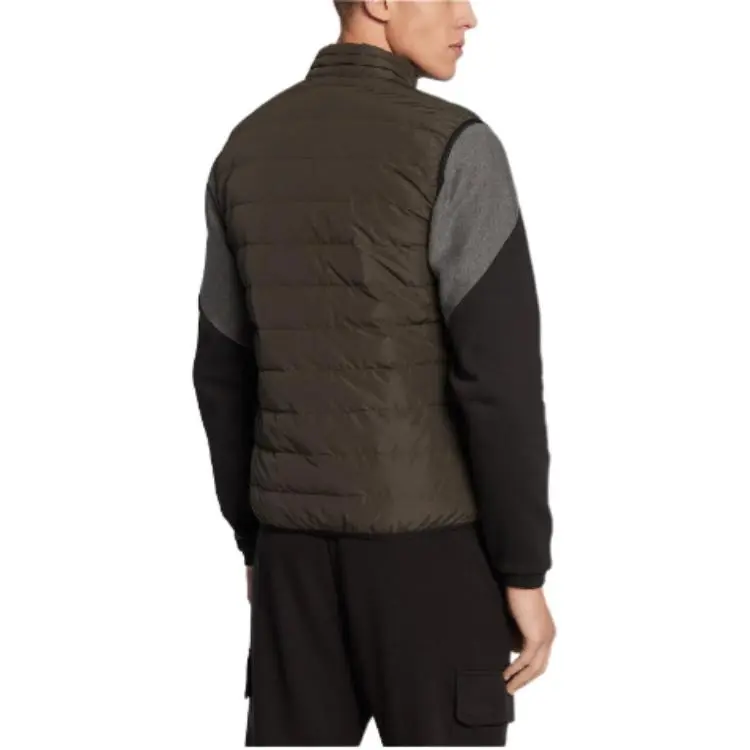 EMPORIO ARMANI EA7 Vests Men Gray Brown-4