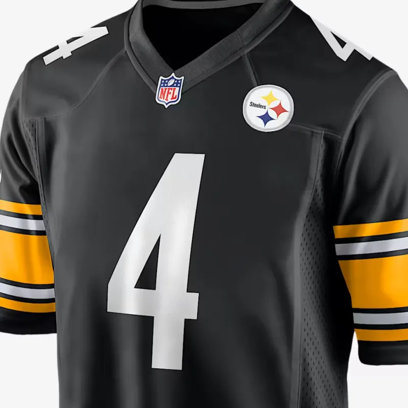 Nike Dk Metcalf Pittsburgh Steelers Men's Nike Nfl Game Jersey-2