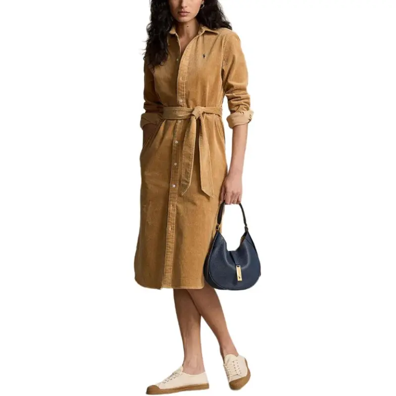 Polo Ralph Lauren Polo Pony motif Midi Dress-2
