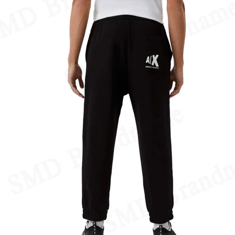 ARMANI EXCHANGEAE SS23 Knitted Sweatpants Men's Black-6