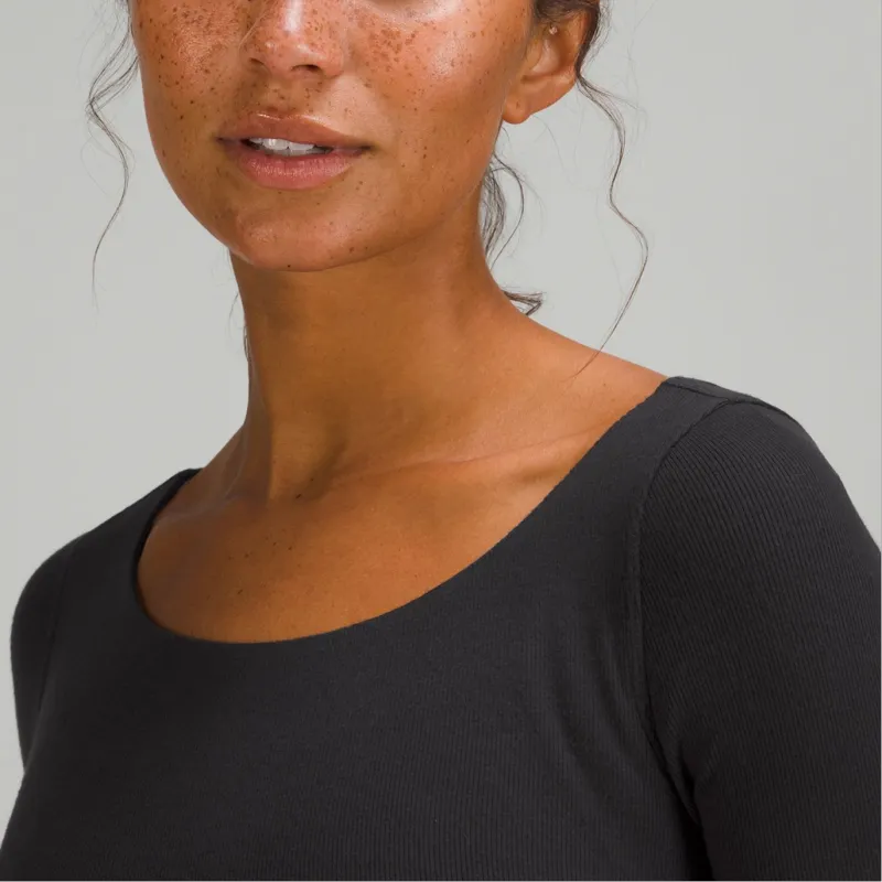 Lululemon T Shirts Women's Black/BLK-4