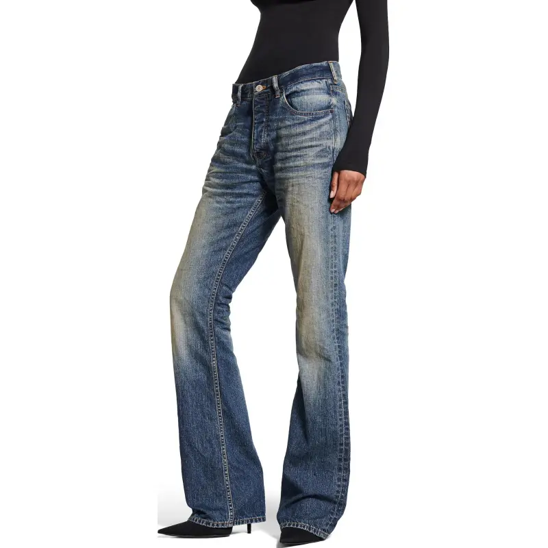 Balenciaga Straight Leg Pants 'Whisker'-4