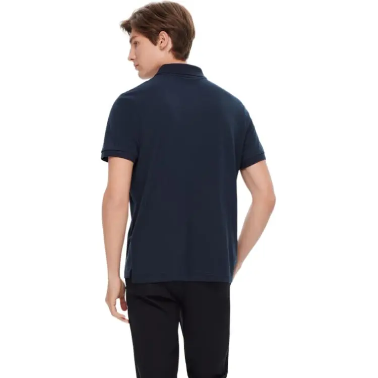 AIGLE Polo Shirt Men's Imperial Dark Blue-4