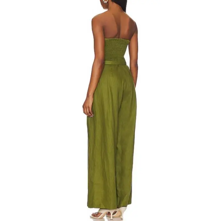 FAITHFULL THE BRAND Jumpsuit Women's Green-1