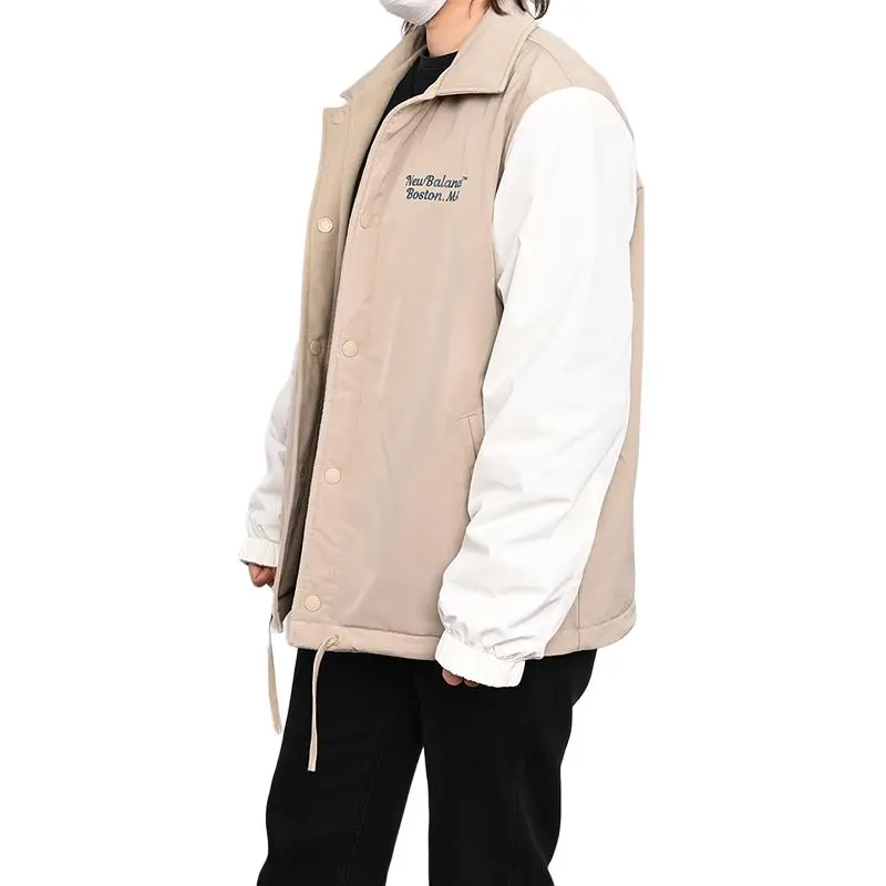 New Balance Sports And Leisure Jacket Men's Khaki-5