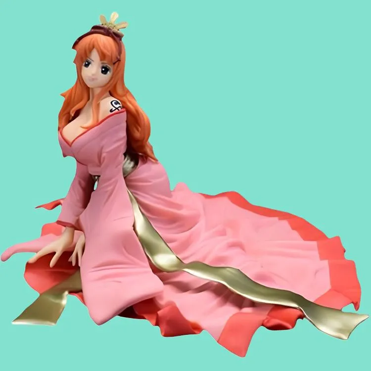 BANPRESTO One Piece DX Assembled Sculptor Photographer Nami Kimono Ver. Bonus Gifts-5