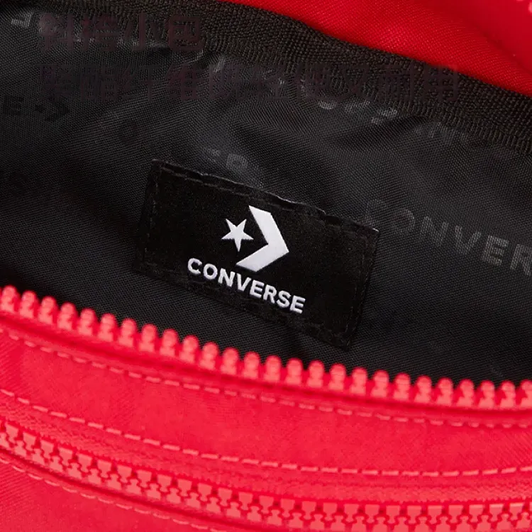 Converse Polyester Fanny Pack Unisex Red-3