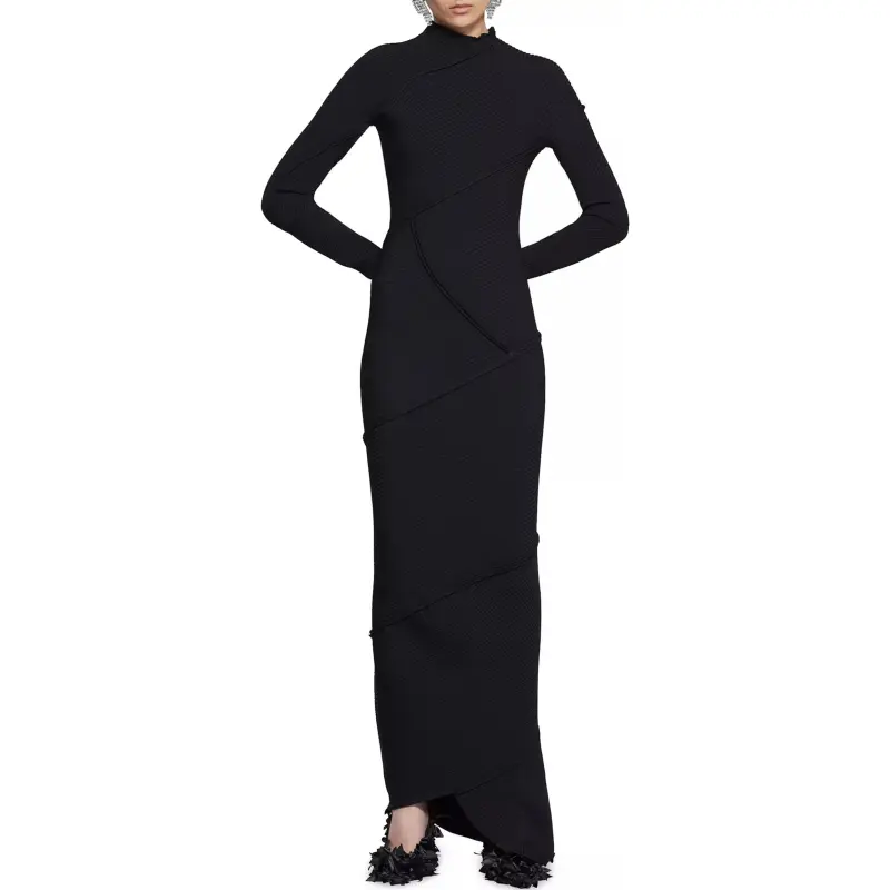 Balenciaga Spiral Maxi Dress-2