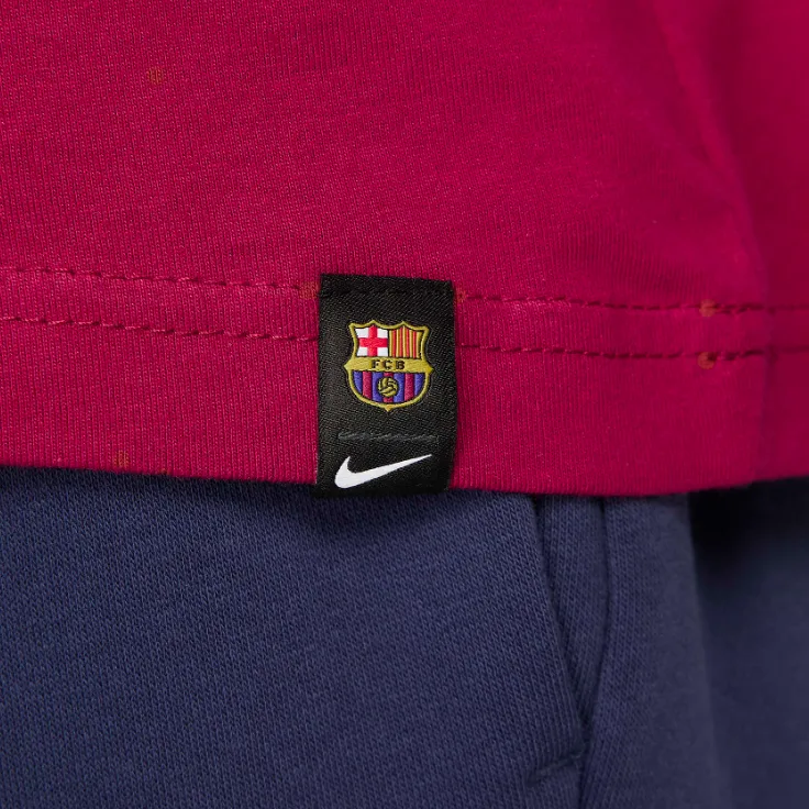 Nike Fc Barcelona Women's Nike Soccer Boxy T Shirt-3