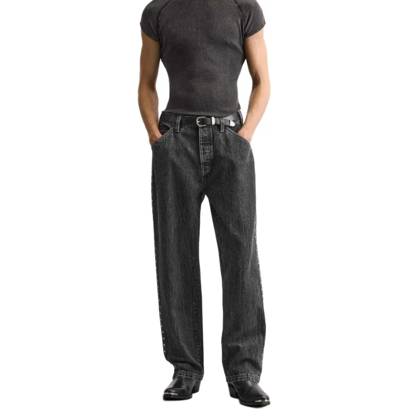 ZARA Jeans Men Gray-3