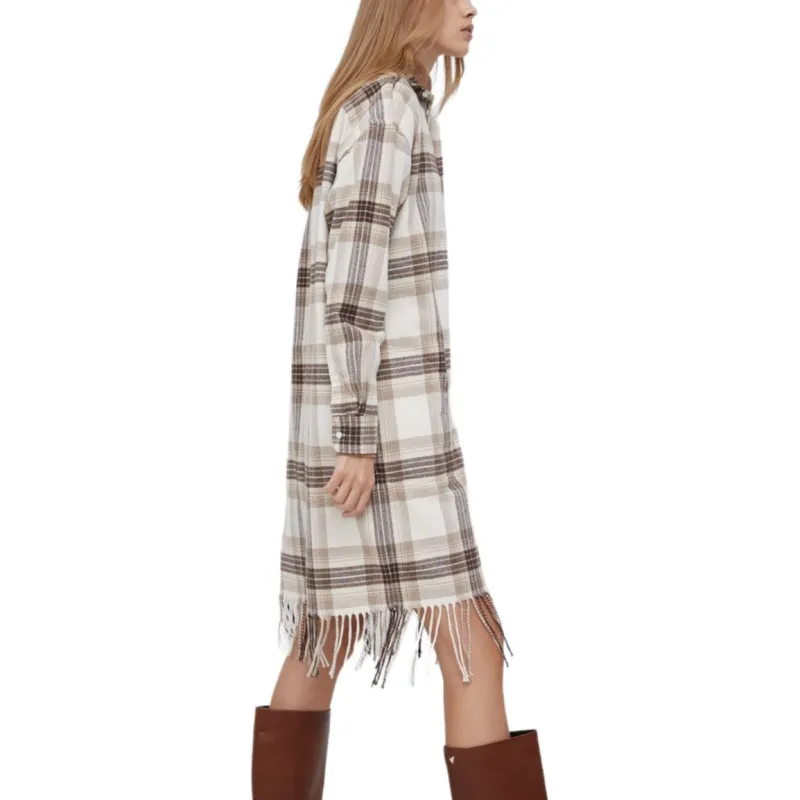 Polo Ralph Lauren Long-Sleeved Dresses Women's Light Brown-2