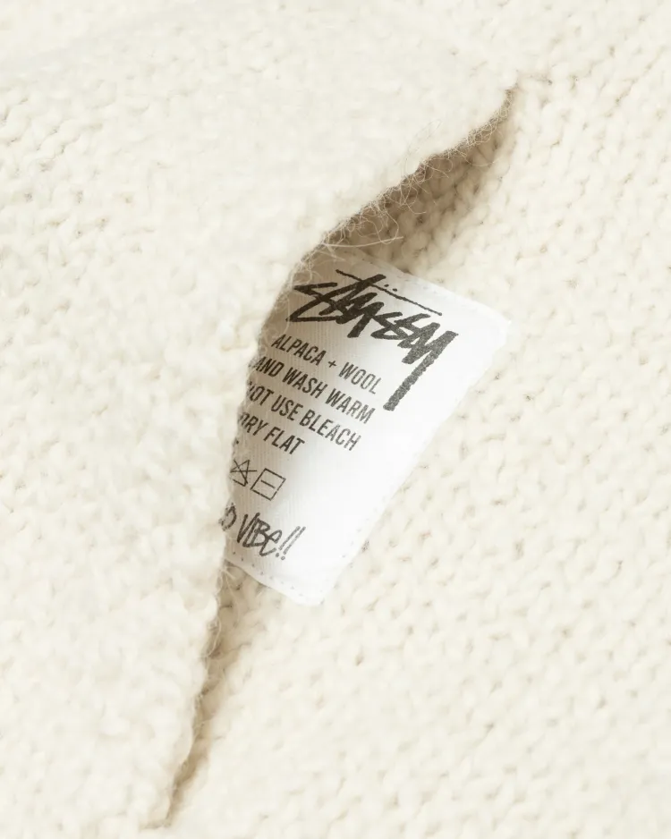 Stussy Chunky Knit Zip Hoodie raglan-sleeve Black XL - Cheap Stussy Chunky Knit Zip Hoodie raglan-sleeve Black XL - Cheap