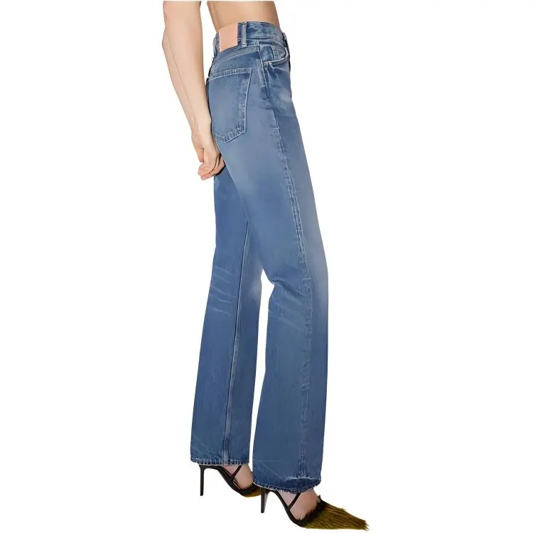Acne Studios Distressed Mid Rise Jeans-3
