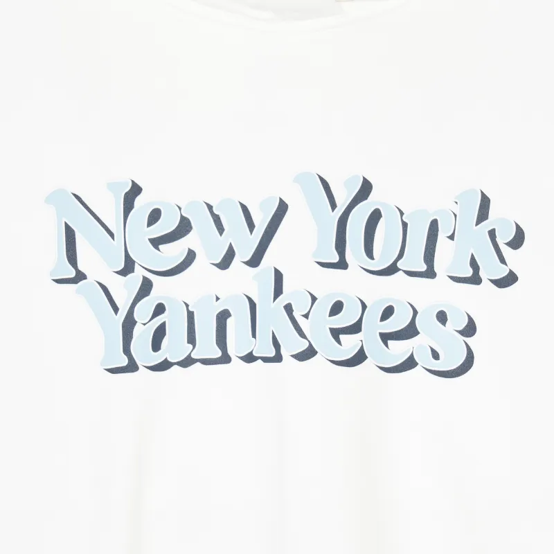 MLB SS24 New York Yankees Sweatshirt Women's Ivory-3