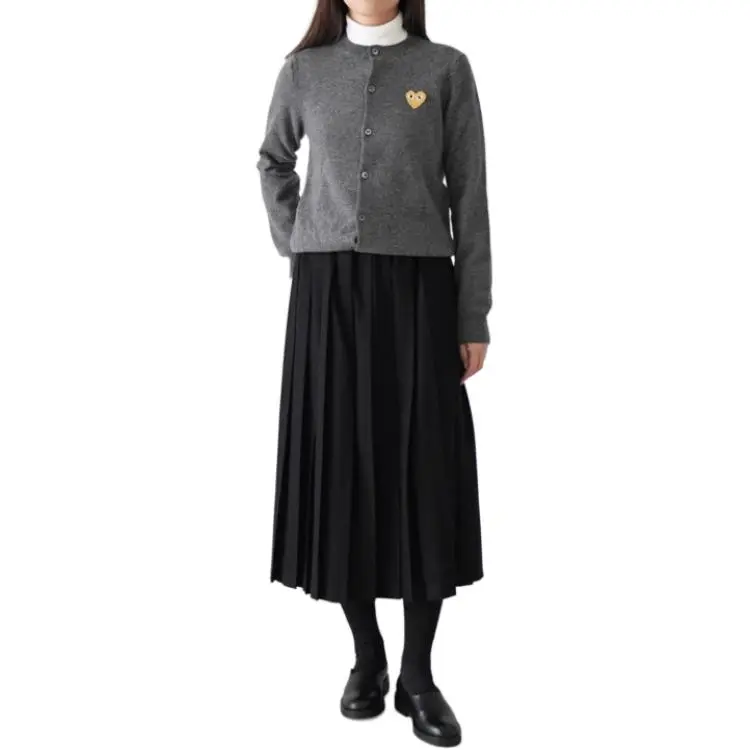 CDG Play Knitwear Women's Gray-1