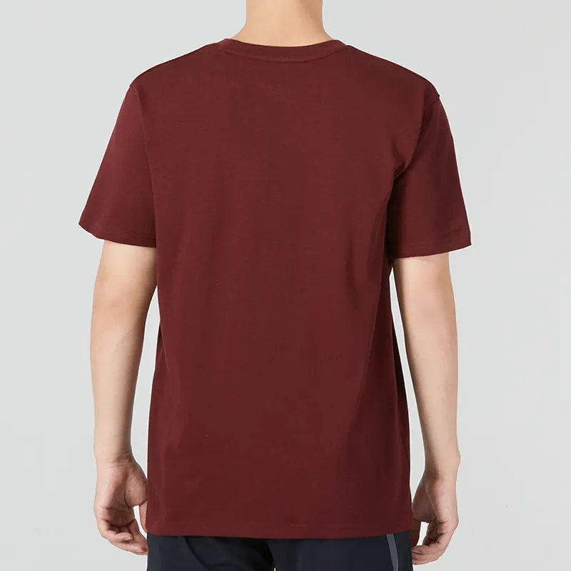 Under Armour T Shirt Men's Burgundy-3