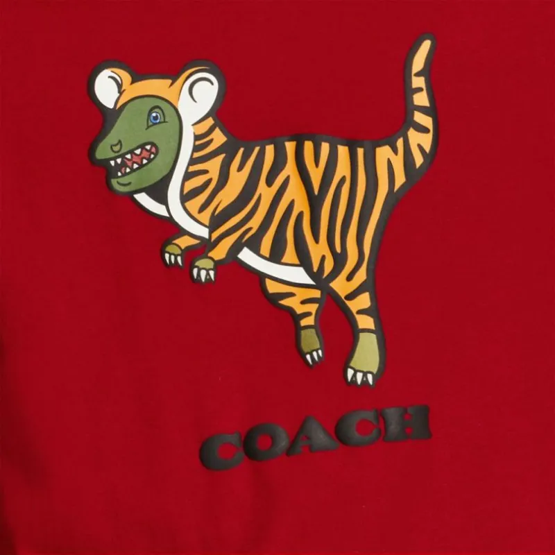 COACH T-Shirts Men Red-3