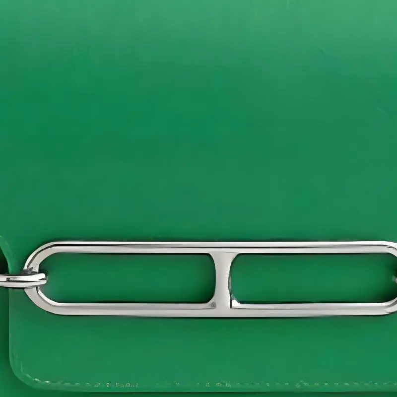 HERMES Evercolor Leather Pig Nose Bag Shoulder Bag Crossbody Bag Mini Women's 1K Bambou Bamboo Green-1