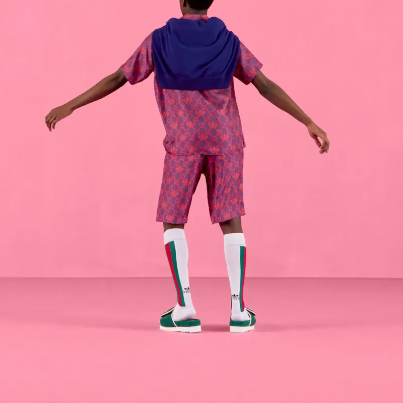 GUCCI X Adidas Macro Gg Shorts-2