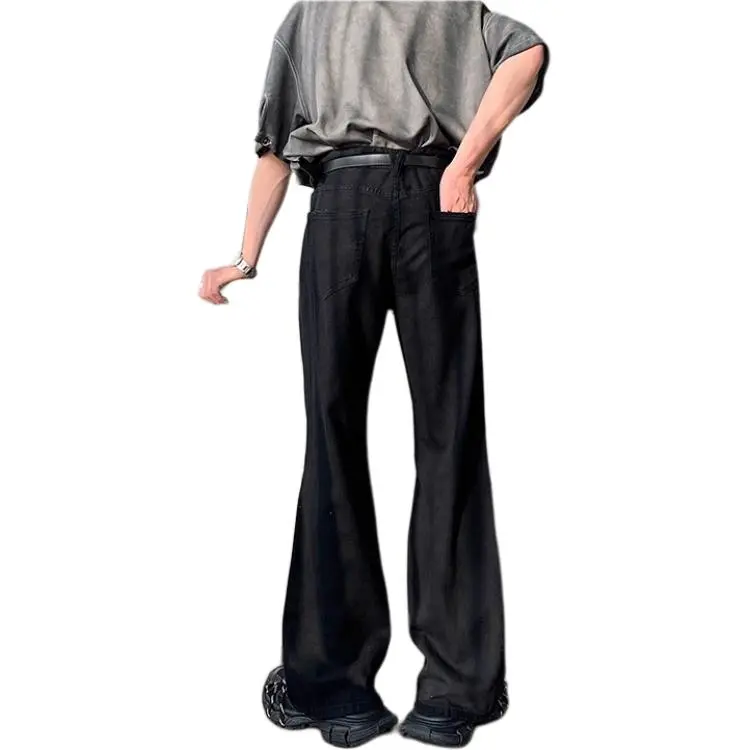 DUATOGE Jeans Unisex Carbon Black -2