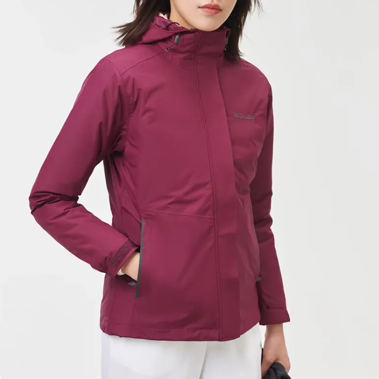 Columbia Jackets Women's Red-3